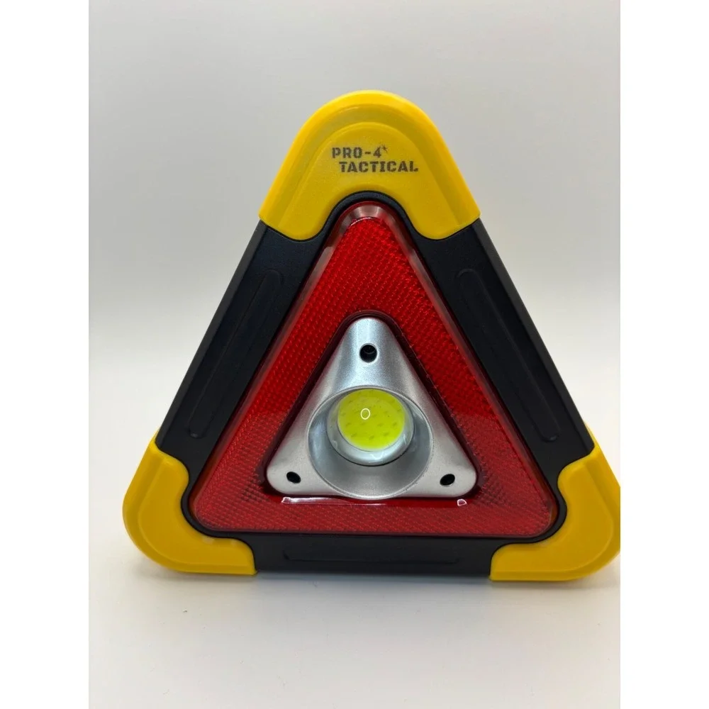 Warning Triangle. Battery operated, 5‎ mode with COB.